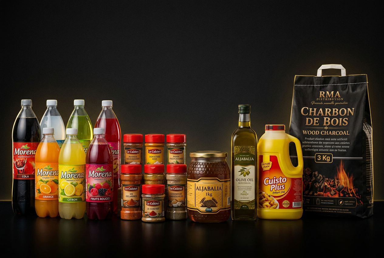 Gammes exclusives RMA Distribution : Morena, Aljabalia, Cuisto Plus